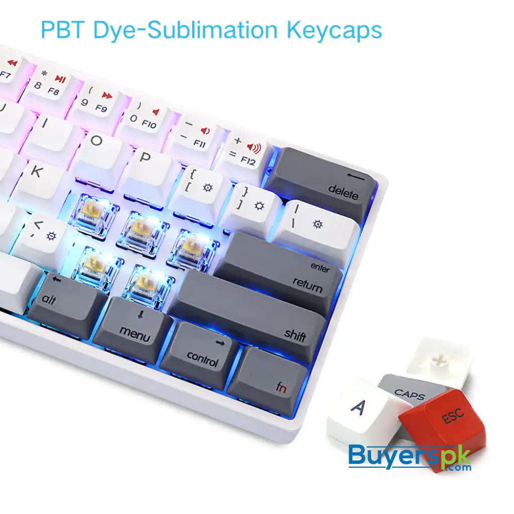 Sk61s Retro (pbt Keycaps) Switches: Yellow - gaming keyboard Price in Pakistan Sk61s Retro (pbt Keycaps) Switches: Yellow - gaming keyboard Price in Pakistan